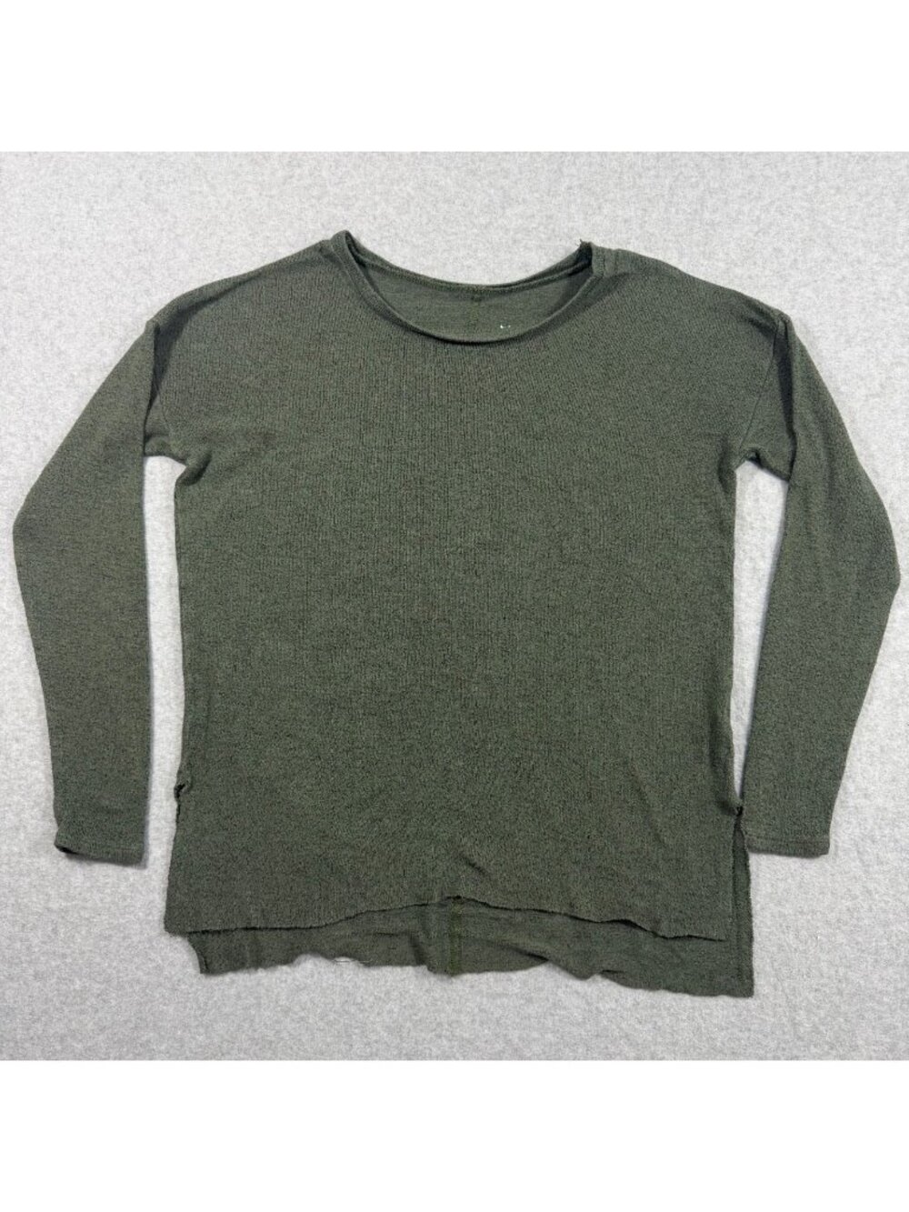 American Eagle Soft & Sexy Plush Women’s Top Olive Green Size S Knit